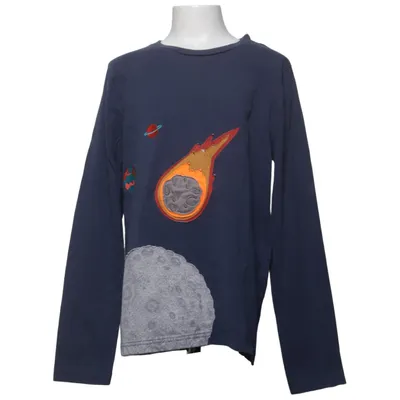 Lange mouwen shirt (Blauw) van Mini Boden Katoen