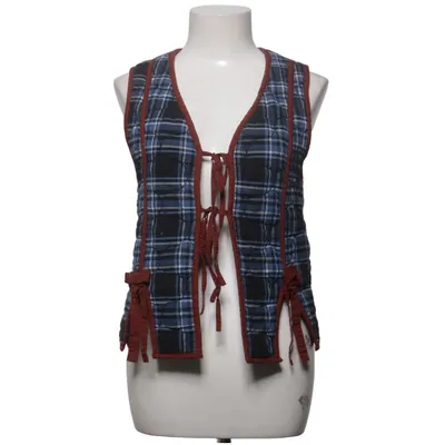 Gilet (Blauw, Zwart, Rood) van Damson Madder Organisch katoen, Polyester