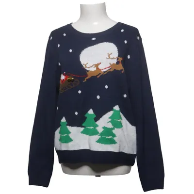 Jultröja (Blå, Flerfärgad) från Love Knitwear Akryl