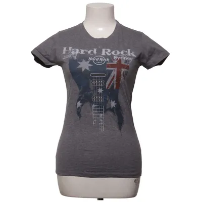 T-shirt (Grå) från Hard Rock Cafe Bomull, Polyester