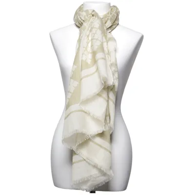 Halsduk (Vit, Grön) från By Malene Birger