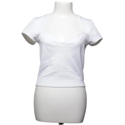 Topp (Vit) från Gina Tricot Elastan, Polyester