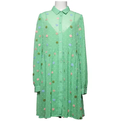 Skjortklänning (Grön, Flerfärgad) från Coster Copenhagen Polyester, Viskos