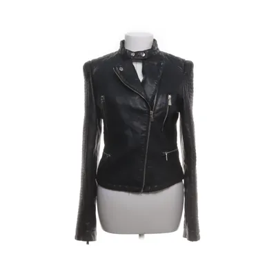 Bikerjack (Zwart) van Papillonne Polyester, Polyurethaan