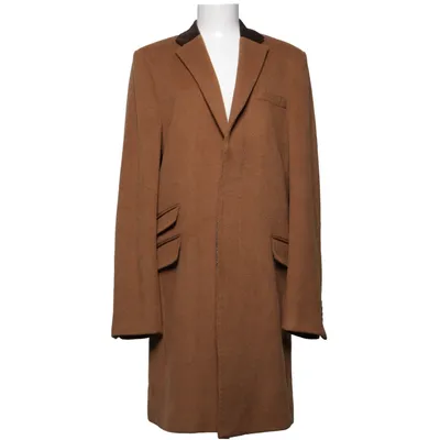 Jas (Bruin) van Gianni Feraud Polyester, Wol