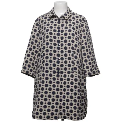 Manteau (Bleu, Beige) de Gerry Weber Collection Coton, Élasthane, Polyester, Viscose