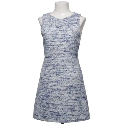 Robe (Bleu, Blanc) de Alice + Olivia Acrylique, Coton, Élasthane, Polyamide, Polyester