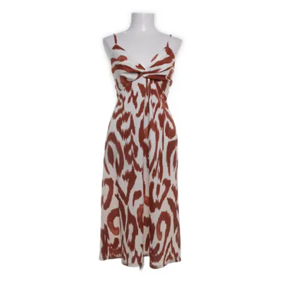 Klänning (Brun, Vit) från H&M Elastan, Polyester
