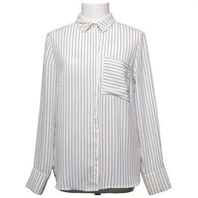 Pussy bow blouse (White, Black) from Kiabi Polyester