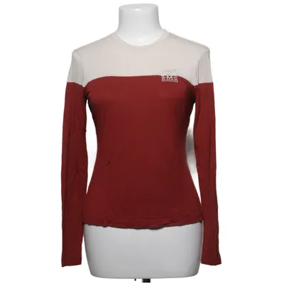 Long sleeve T-shirt (Red, Beige) from Totême