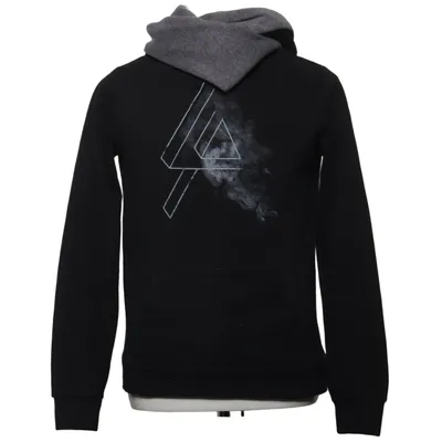 Kapuzenpullover (Schwarz, Grau) von Fashion Victim Baumwolle, Polyester