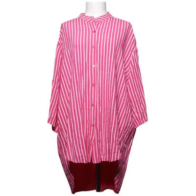 Skjortklänning (Rosa, Vit) från New Collection Viskos