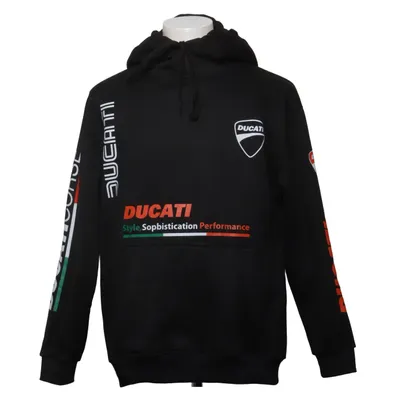 Hættetrøje (Sort, Flerfarvet) fra Ducati