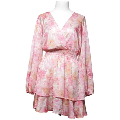 Klänning (Rosa, Flerfärgad) från Amisu Polyester