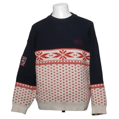 Sweater (Blå, Rød, Hvid) fra Reusch Akryl, Merinould