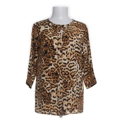 Blouse (Brown, Multicolored) from Paul Mark Polyester