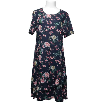Klänning (Blå, Flerfärgad) från Jacett Viskos