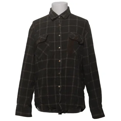Flannel skjorte (Grøn, Brun) fra Pinewood Bomuld, Polyester