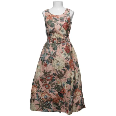 Maxi dress (Pink, Multicolored) from Sabino Cotton, Polyester, Viscose