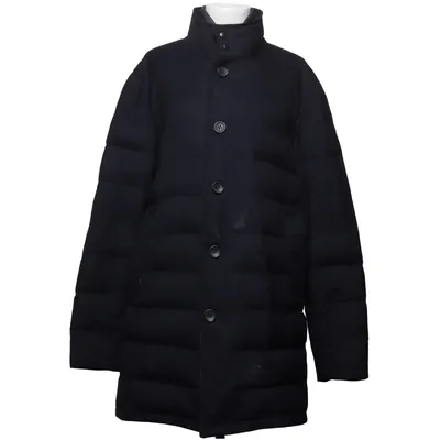 Winter coat (Black) from Bruun & Stengade Polyamide, Polyester, Wool