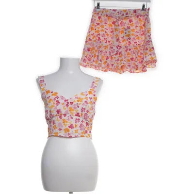 Set (Wit, Meerkleurig) van Amy & Ivy Elastaan, Polyester