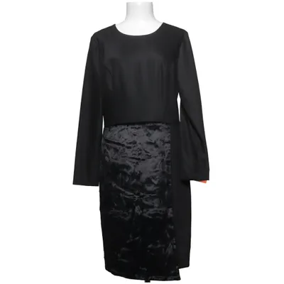 Dress (Black) from Bialcon Acetate, Cotton, Elastane, Modal, Polyester, Viscose