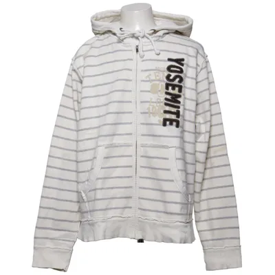 Huvtröja (Vit, Grå) från MV Sport Bomull, Polyester