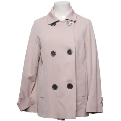 Trench coat (Pink) from Cinzia Rocca Elastane, Viscose, Wool