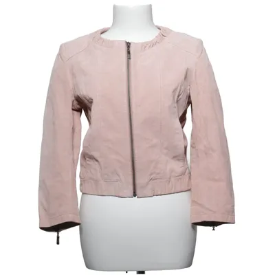 Jacket (Beige) from Sara Kelly by Ellos Polyester, Suede