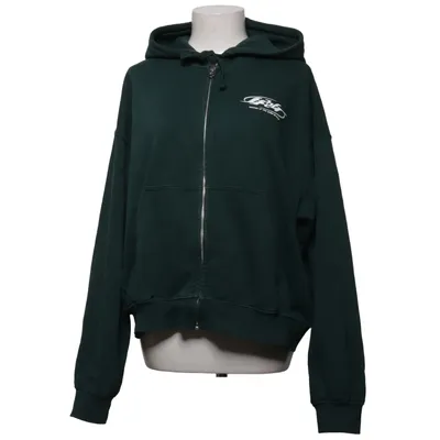 Hoodie (Green) from Weekday Cotton, Polyester