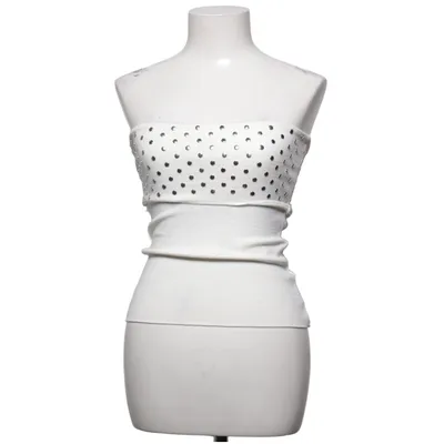 Tubtopp (Vit) från Zara Polyester, Viskos