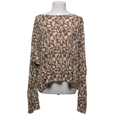 Top (Brown, Beige) from Monki Polyester