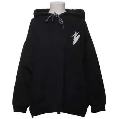 Hættetrøje (Sort, Hvid) fra Women + Waves x H&M Bomuld, Polyester