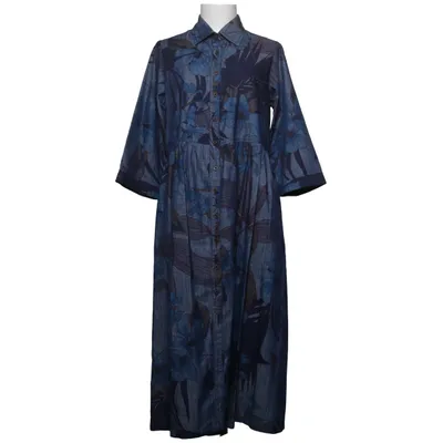 Skjortklänning (Blå, Flerfärgad) från Orientique Bomull