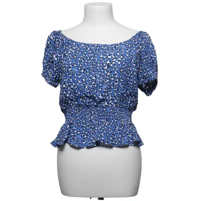 Crop top (Blå, Hvid) fra Tommy Hilfiger Jeans Viscose