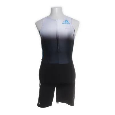 Træningsdragt (Sort, Hvid, Blå, Grå) fra Adidas Elastan, Polyester