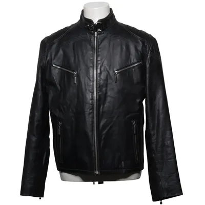 Veste en cuir (Gris) de Tezzoro