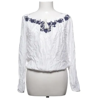Blouse (Wit, Blauw) van Hollister Viscose