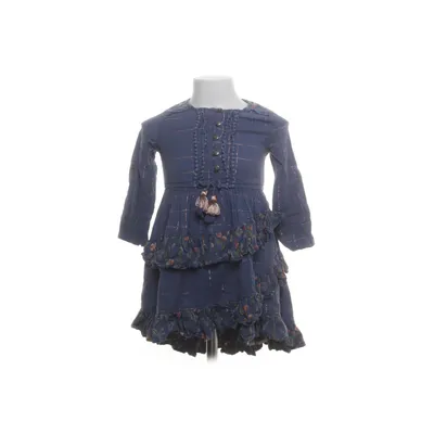Jurk (Blauw, Meerkleurig) van Mantaray Wol, Katoen, Polyester, Viscose