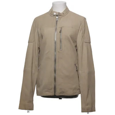 Læderjakke (Galion Biker) fra Goosecraft Læder, Polyester