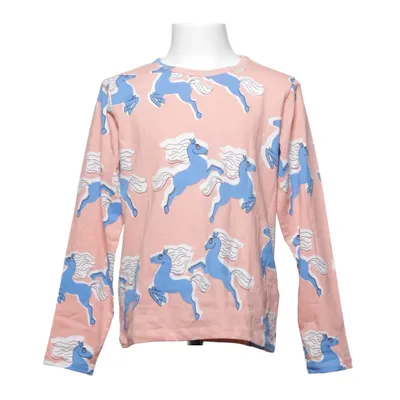 Långärmad t-shirt (Rosa, Blå, Vit) från Mini Rodini Elastan, Ekologisk bomull