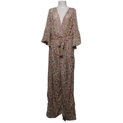 Jumpsuit (Beige, Multicolored) from Bellasia Silk