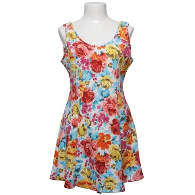 Robe (Blanc, Multicolore) de Ambiance Apparel Élasthane, Polyester