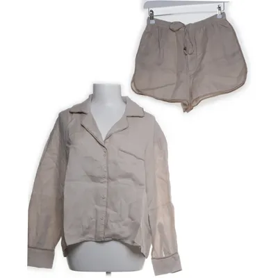 Pyjama (Beige) van Zara Linnen