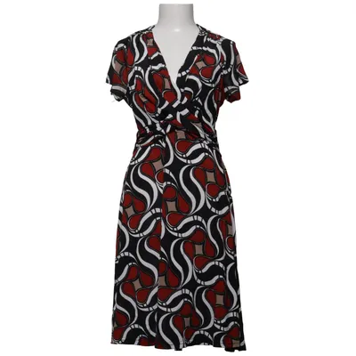 Robe portefeuille (Noir, Rouge, Blanc) de Sandro Ferrone Élasthane, Viscose