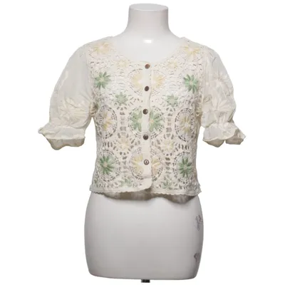 Cardigan (Blanc, Vert, Jaune) de Exquiss's Coton