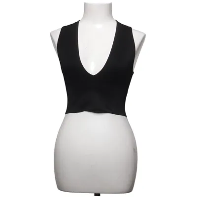 Crop Top (Schwarz) von Urban Outfitters Elasthan, Polyamid