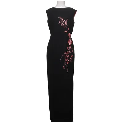 Cheongsam (Noir, Rose) de Maggy London Polyester