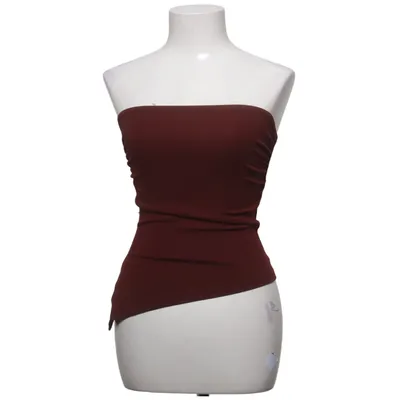 Tube top (Rood) van Bershka Elastaan, Polyamide, Viscose