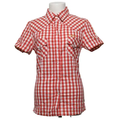 Korte mouwen shirt (Rood, Wit) van Red Rabbit Katoen, Elastaan, Polyamide